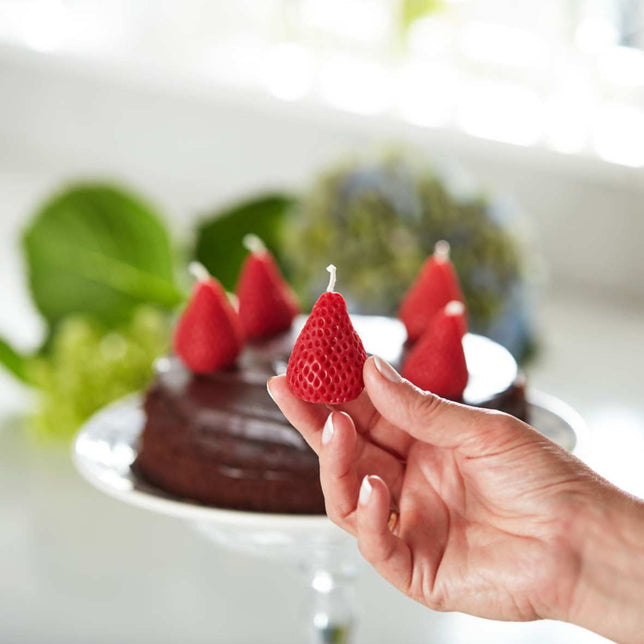 Add On: Strawberry Birthday Candles