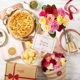 Dinner & Summer Blooms - Now with Summer Roses!